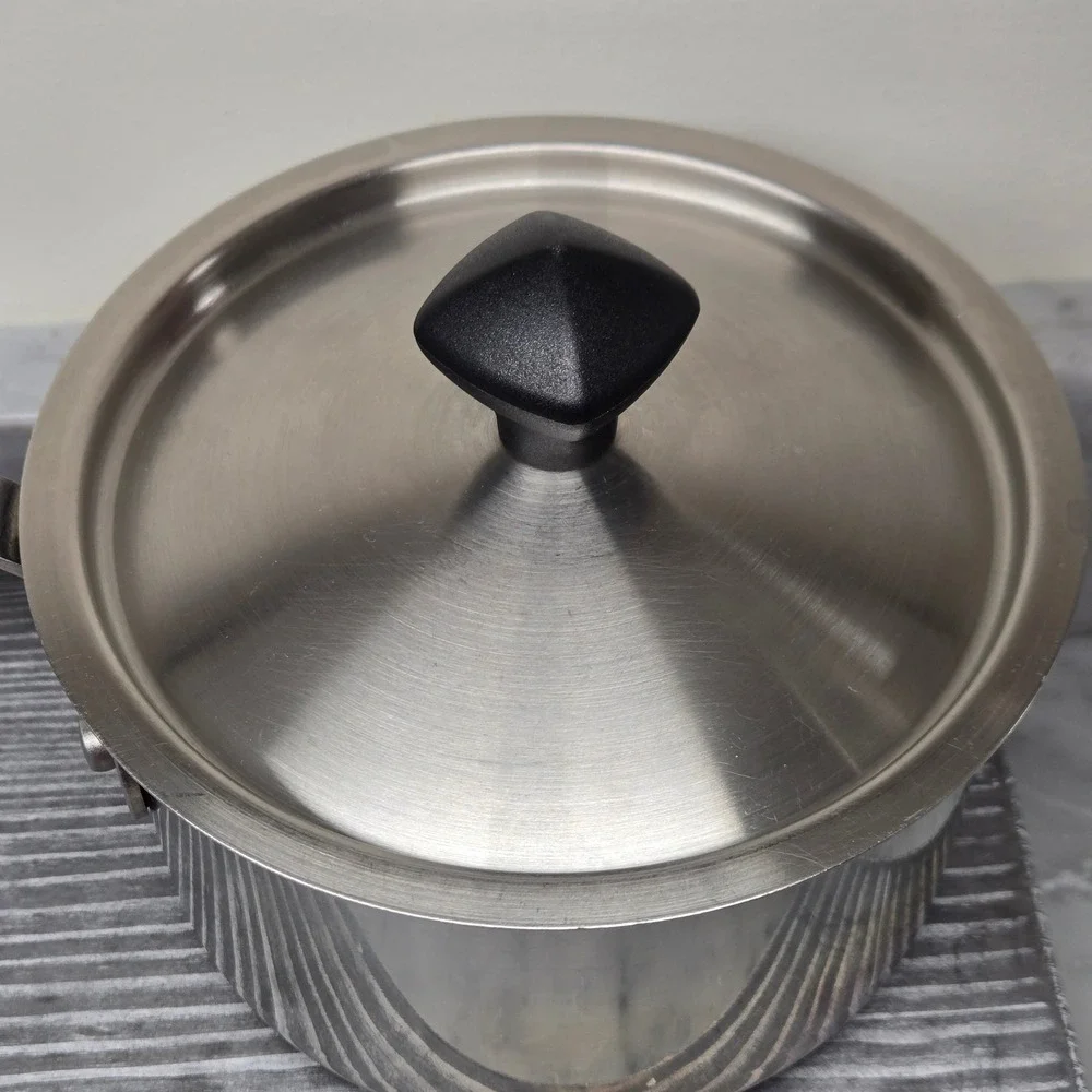 KitchenAid 2 Qt. Saucepan w/ Lid Copper Bottom 18/10 Stainless Steel Pot Quality
